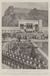 Roberts in Afghanistan, Verlesung des Kriegsrechts in Kabul, 12. Oktober 1879